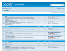 Tablet Screenshot of forum.prioritycolo.com